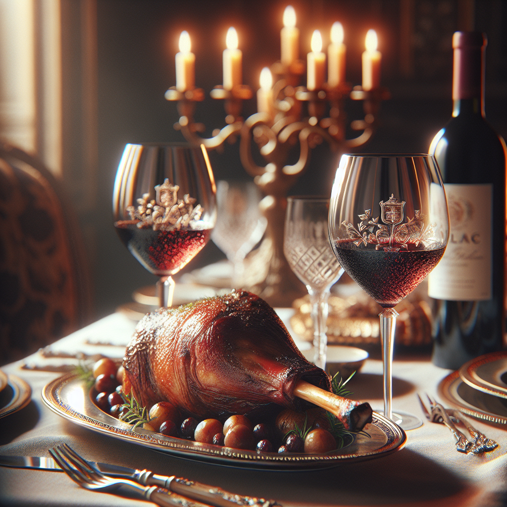 Viniou : Pauillac et agneau : mariage divin.