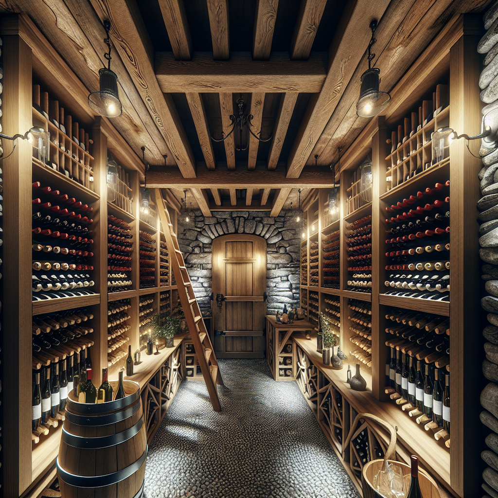 Come integrare una cantina in un piccolo spazio - Image