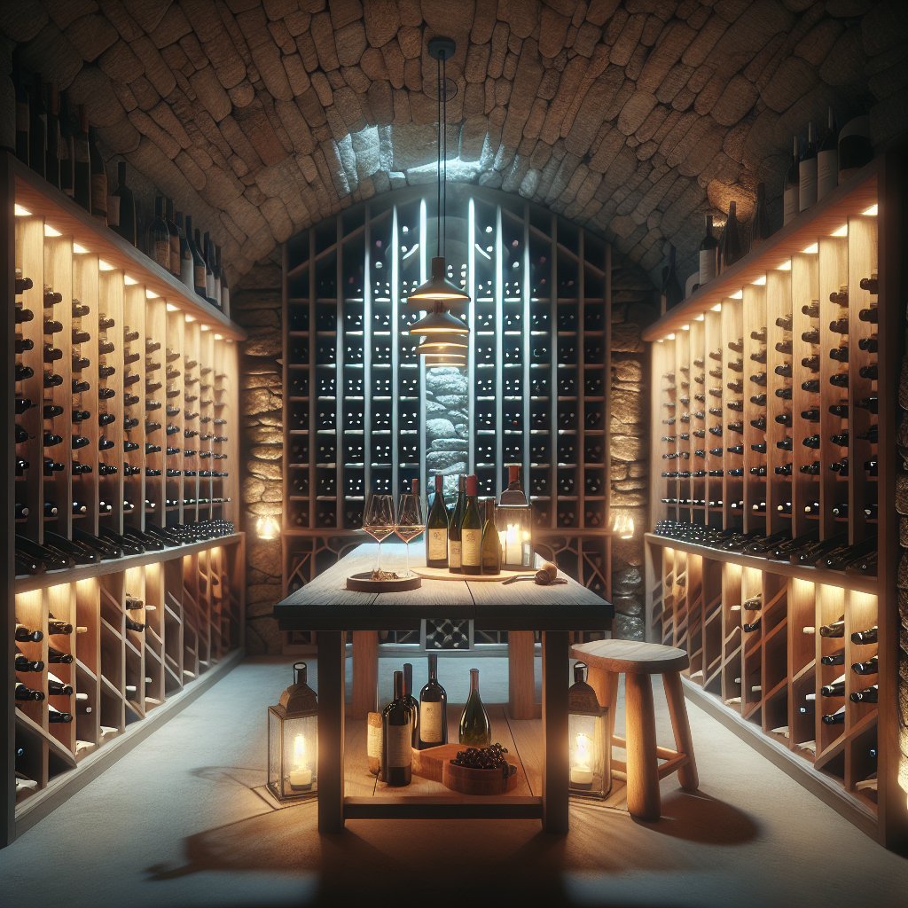 Come scegliere l'illuminazione perfetta per una cantina di vino - Image