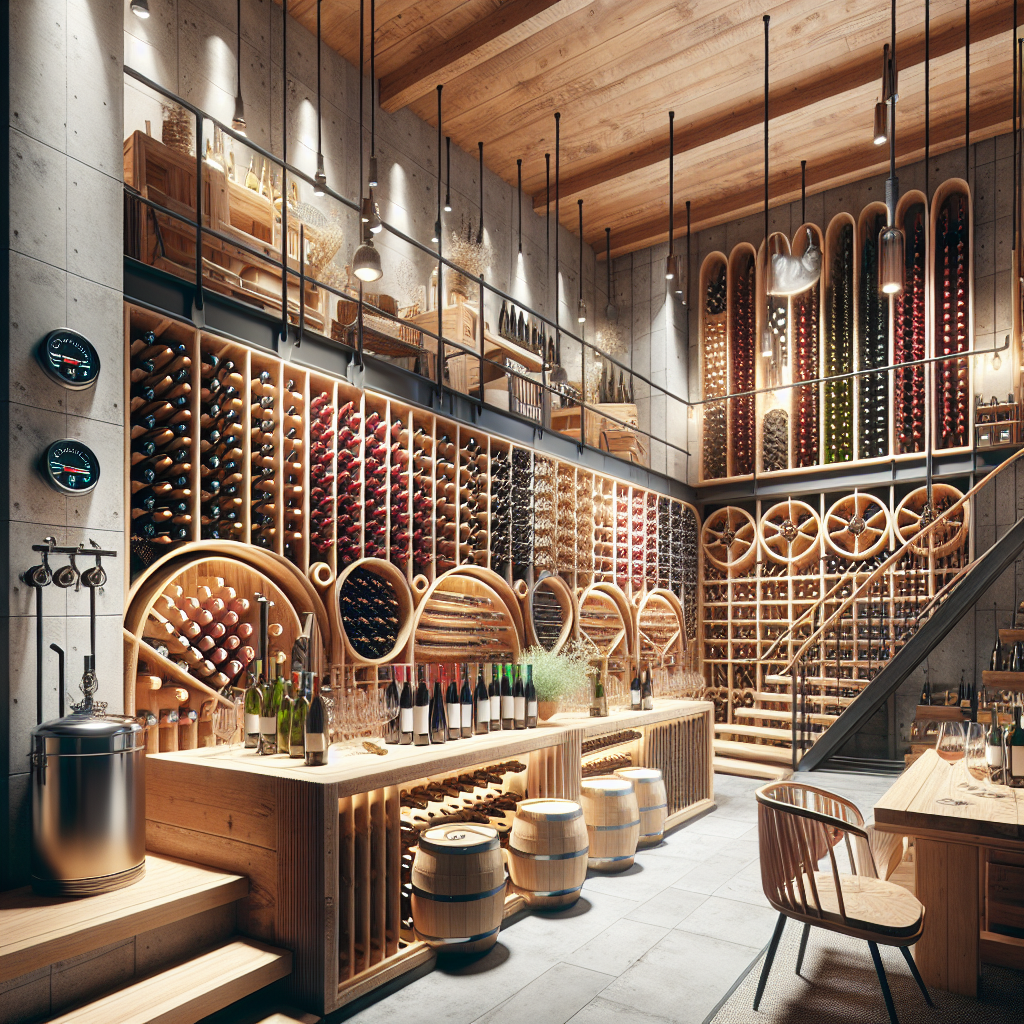 Come organizzare una cantina in uno spazio aperto - Image